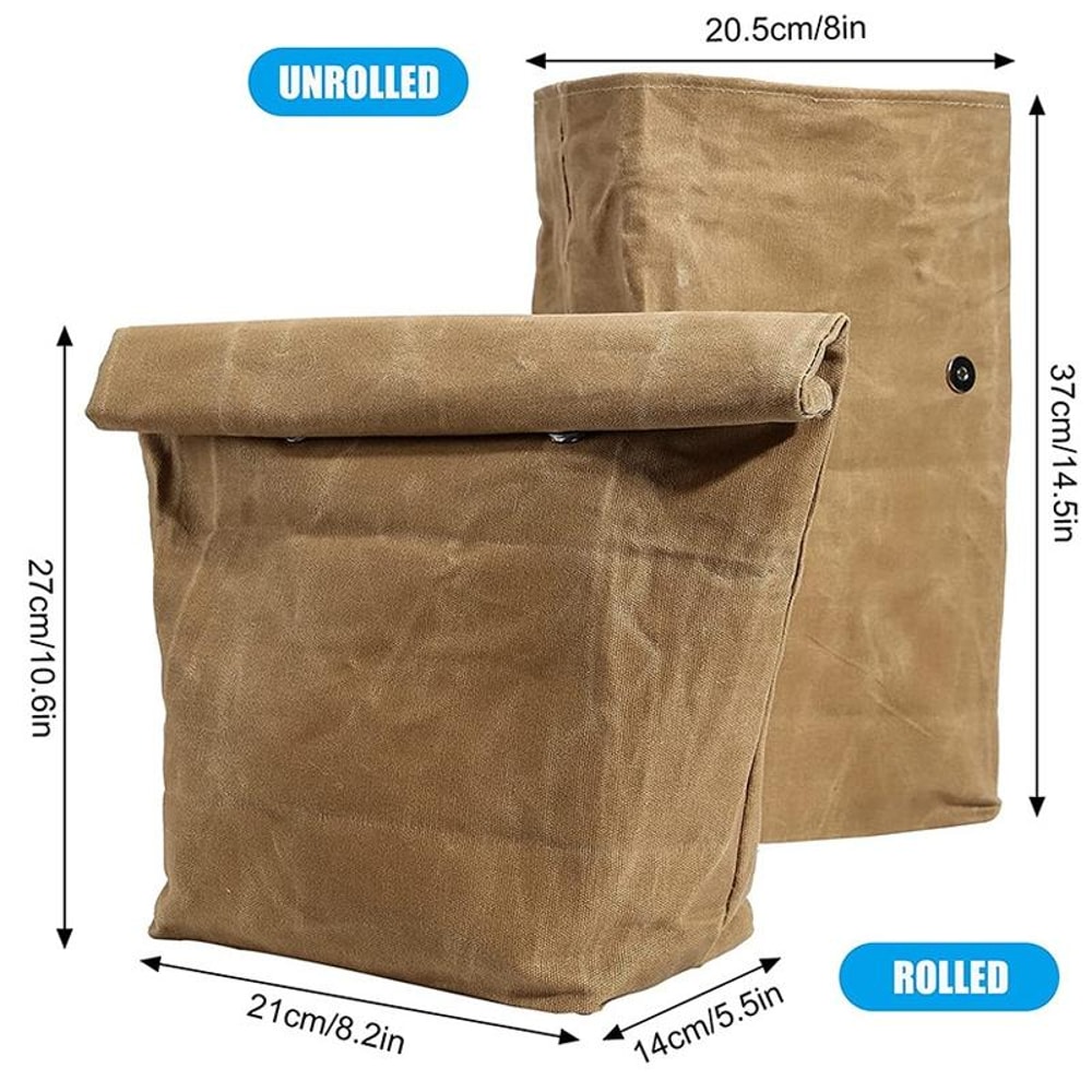 Premium Waterproof Aluminum Foil Ice Bag, Reusable Lunch & Outdoor Cooler