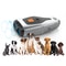 Premium Ultrasonic Dog Repeller Anti Barking Training Device with LED Flashlight