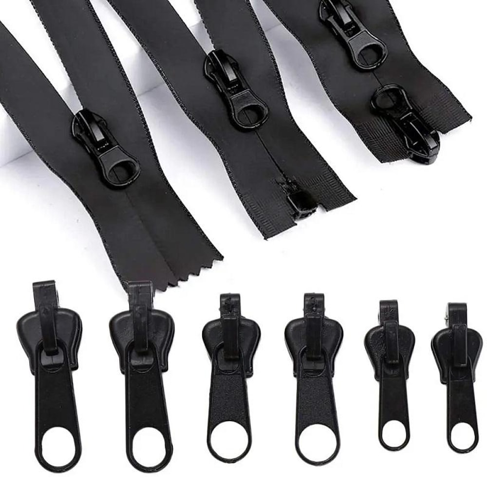 Universal Jacket Zipper Puller Set 6pcs Durable Sewing Repair Tool 1