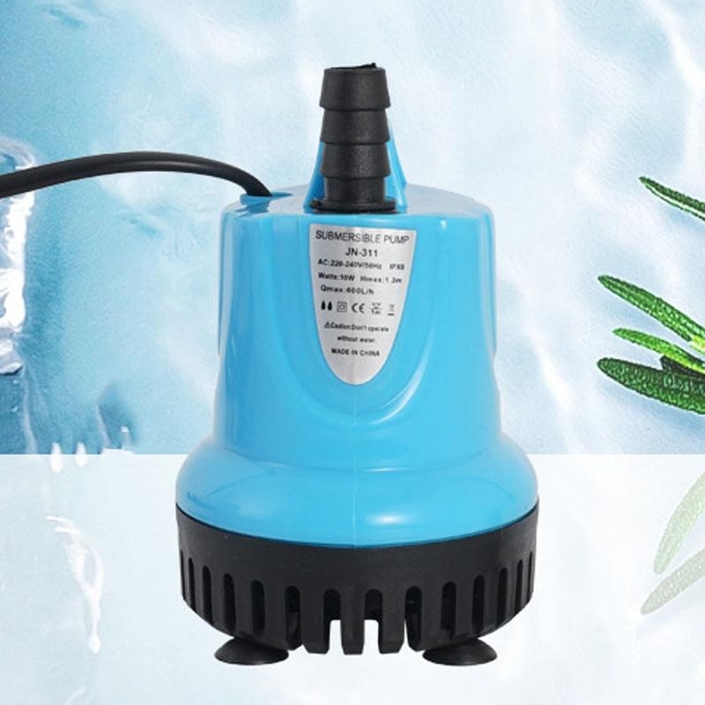 12W AntiDry Submersible Aquarium Pump For Fish Tanks Fountains 0