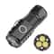 Mini 3 LED USB-C Rechargeable Strong Light Flashlight, Multi-Function