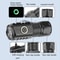 Mini 3 LED USB-C Rechargeable Strong Light Flashlight, Multi-Function