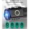Mini 3 LED USB-C Rechargeable Strong Light Flashlight, Multi-Function