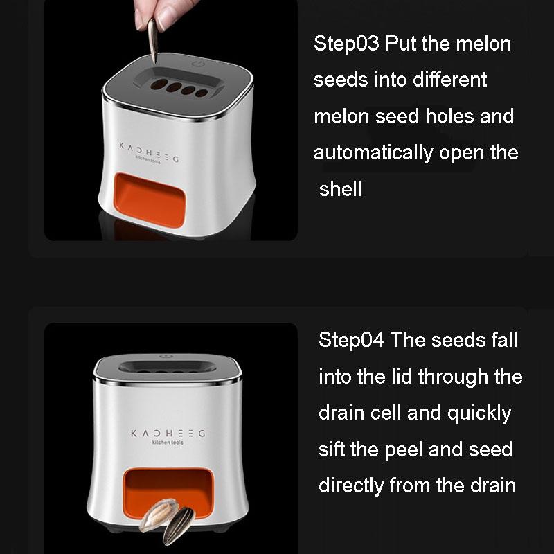 Automatic Melon Seed Peeler And Huller Machine Easy Shelling Tool 4