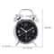 45Inch Electroplated Metal Alarm Clock With Night Light Quiet Quartz Movement 2