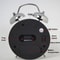 45Inch Electroplated Metal Alarm Clock With Night Light Quiet Quartz Movement 6