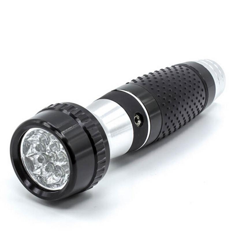 Hotel LED Rechargeable Wall-Mount Emergency Flashlight with 13-LED Bright Light