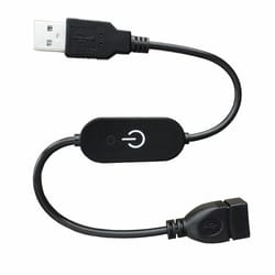 usb led touch dimmer controller for single color lights, adjustable brightness