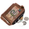 Premium Cowhide RFID AntiTheft Vertical Men Wallet With Detachable Design 7