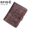 Premium Cowhide RFID AntiTheft Vertical Men Wallet With Detachable Design 8