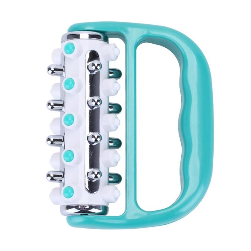 Handheld Curved FiveRow Muscle Roller Massager For Deep Relief 6