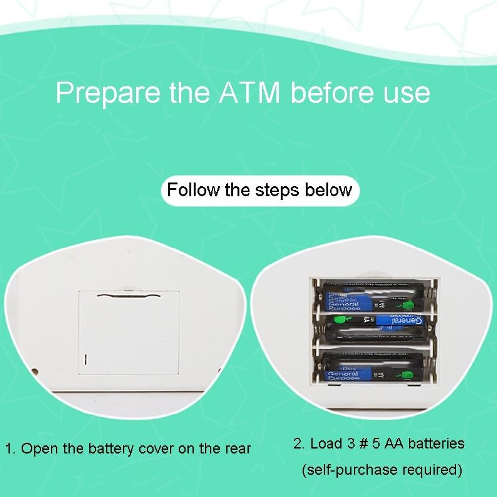 Automatic ATM Coin Saving Jar For Kids Mini Safe Bank 7