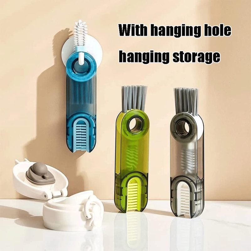 3in1 Cup And Bottle Cleaning Brush For Deep Groove Cleaning 2
