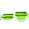 Square Foldable Silicone Magnetic Tool Tray For Small Parts Screws 2
