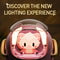 220ML Portable Cartoon Tank Car Humidifier With LED Lights 2