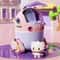 220ML Portable Cartoon Tank Car Humidifier With LED Lights 7