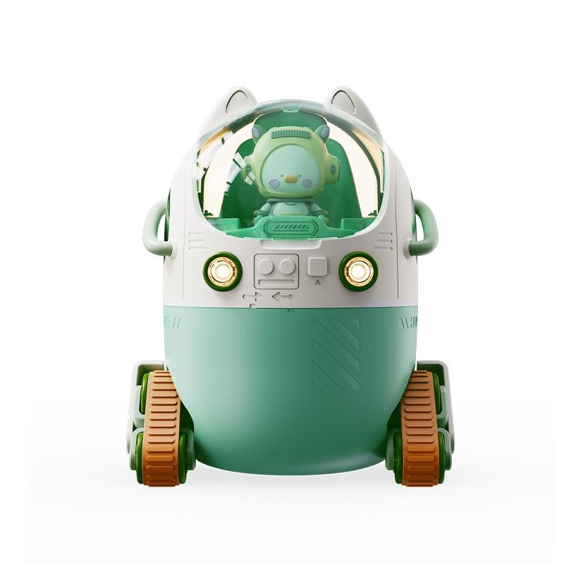 220ML Portable Cartoon Tank Car Humidifier With LED Lights 8