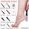 Electric Foot Callus Remover Set 10pcs Dead Skin Grinder 3