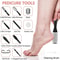 Electric Foot Callus Remover Set 10pcs Dead Skin Grinder 3