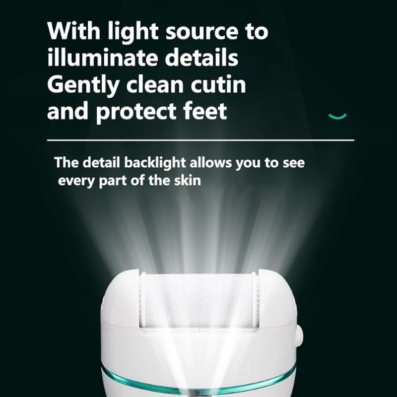 Electric Foot Callus Remover Set 10pcs Dead Skin Grinder 10