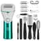 Electric Foot Callus Remover Set 10pcs Dead Skin Grinder 11