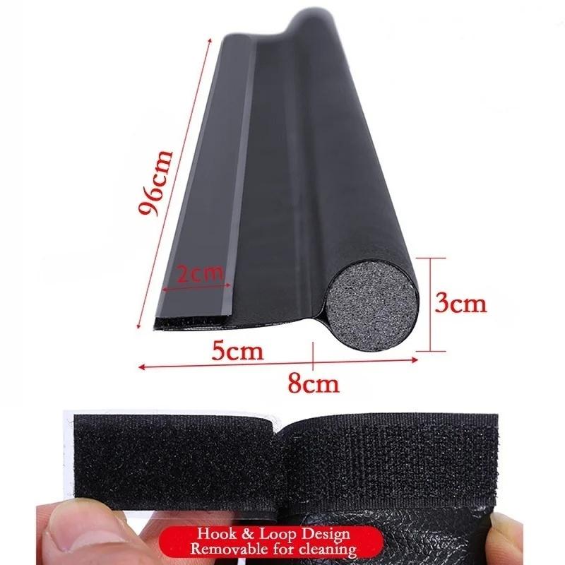 Premium Door Bottom Seal Strip, Soundproof & Windproof Self-Adhesive Door Gap Blocker