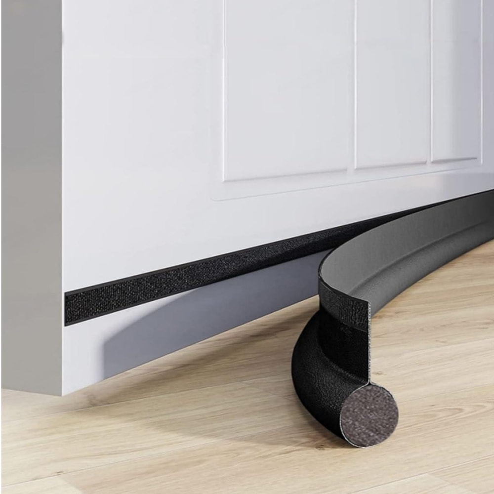 Premium Door Bottom Seal Strip, Soundproof & Windproof Self-Adhesive Door Gap Blocker