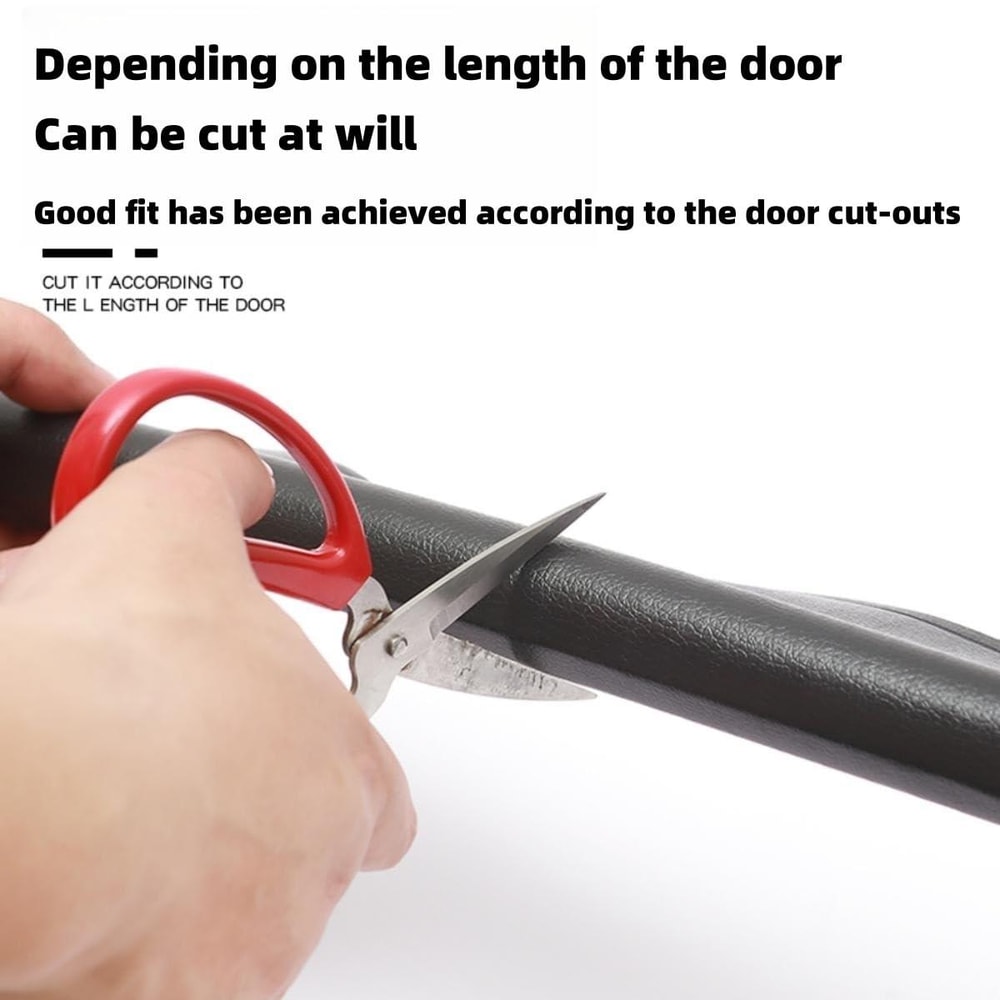 Premium Door Bottom Seal Strip, Soundproof & Windproof Self-Adhesive Door Gap Blocker