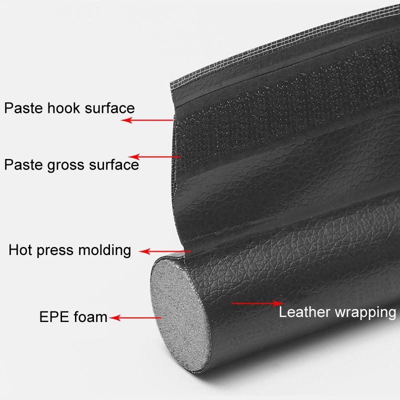 Premium Door Bottom Seal Strip, Soundproof & Windproof Self-Adhesive Door Gap Blocker