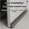 Premium Door Bottom Seal Strip, Soundproof & Windproof Self-Adhesive Door Gap Blocker