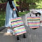 Ultimate Foldable Oxford Shopping Trolley Cart Portable Grocery Bag 0