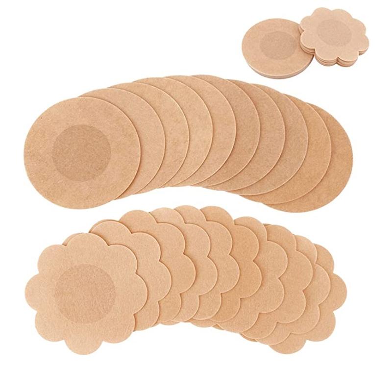 10pcs Invisible Breathable Disposable Breast Patch AntiBump UltraThin Comfort 1