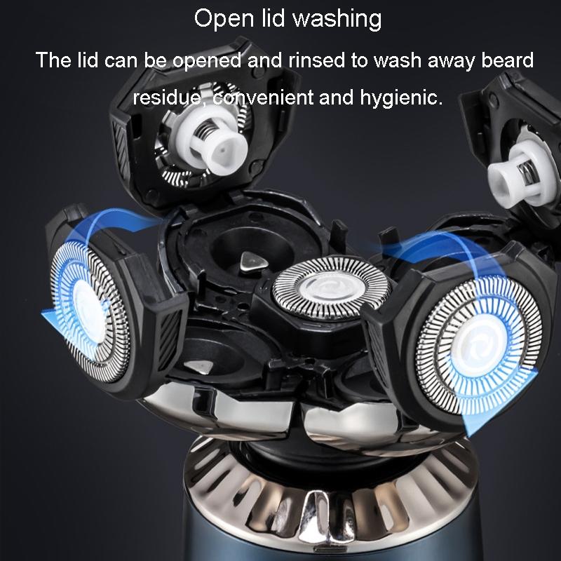 Men Rechargeable Electric Shaver With 5Blade Multifunctional Razor 5