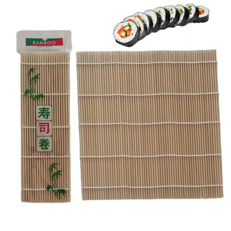 Premium Bamboo Sushi Rolling Mat, Non Adhesive Sushi Maker Tool