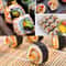 Premium Bamboo Sushi Rolling Mat, Non Adhesive Sushi Maker Tool