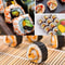 Premium Bamboo Sushi Rolling Mat, Non Adhesive Sushi Maker Tool