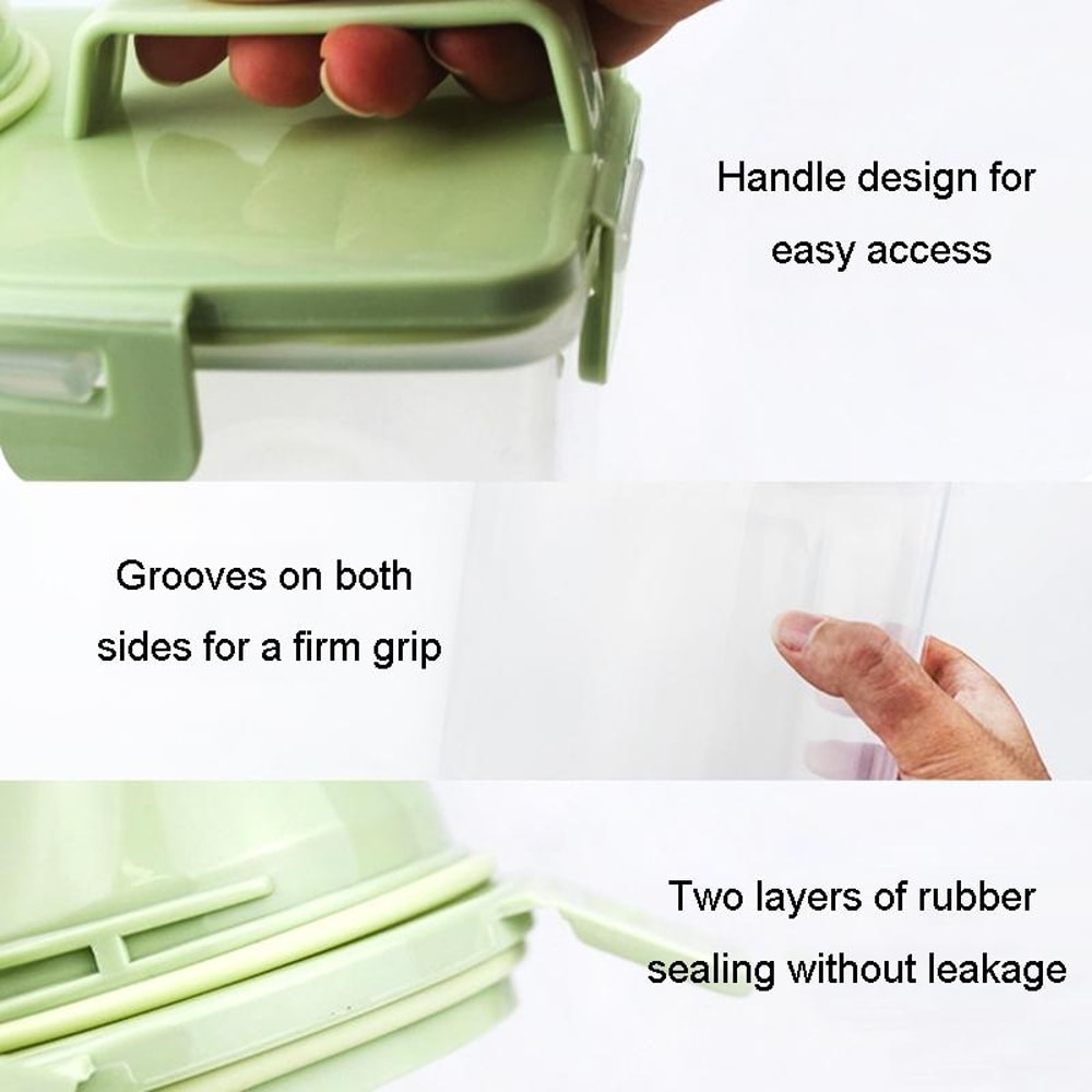 15L Premium Pet Food Storage Bucket 4Snap MoistureProof Dog Food Container 5