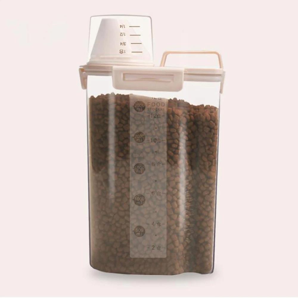 15L Premium Pet Food Storage Bucket 4Snap MoistureProof Dog Food Container 9