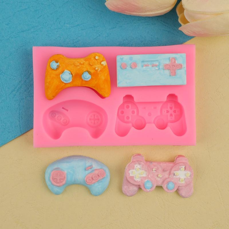 Game Controller Silicone Mold for Cake, Chocolate & Fondant 2PCS
