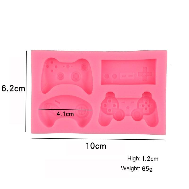Game Controller Silicone Mold for Cake, Chocolate & Fondant 2PCS