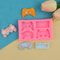 Game Controller Silicone Mold for Cake, Chocolate & Fondant 2PCS