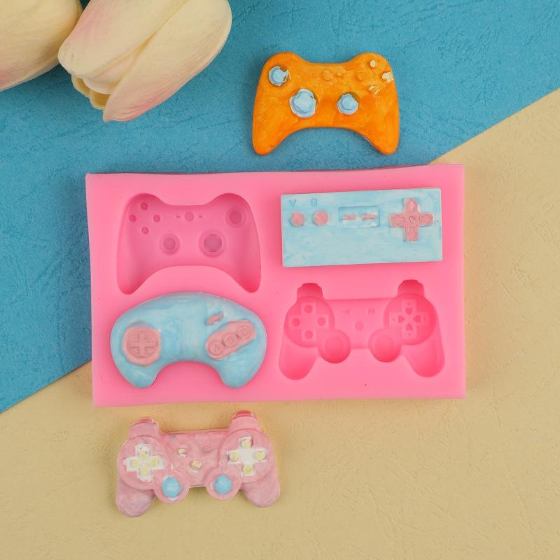 Game Controller Silicone Mold for Cake, Chocolate & Fondant 2PCS