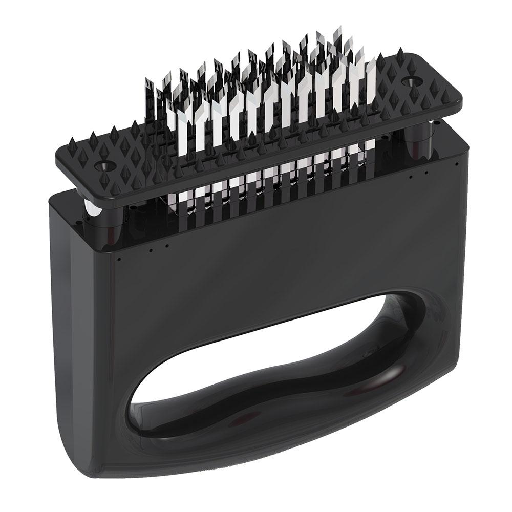 48Pin Stainless Steel Meat Tenderizer With Handle Kitchen Steak Needle Tool 3