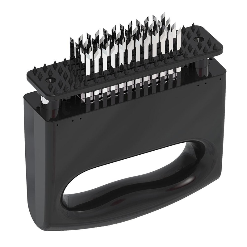 48Pin Stainless Steel Meat Tenderizer With Handle Kitchen Steak Needle Tool 3