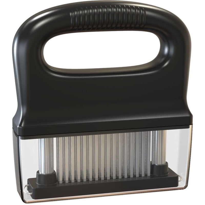 48-Pin Stainless Steel Meat Tenderizer with Handle, Kitchen Steak Needle Tool