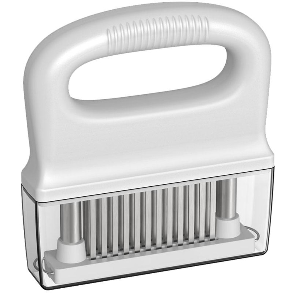 48-Pin Stainless Steel Meat Tenderizer with Handle, Kitchen Steak Needle Tool