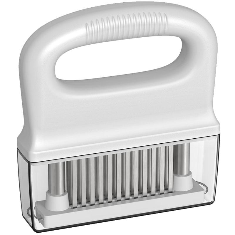 48-Pin Stainless Steel Meat Tenderizer with Handle, Kitchen Steak Needle Tool