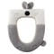Washable Cartoon Rabbit Plush Toilet Seat Cushion Soft Thick 7