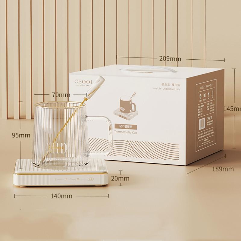 Electric Cup Warmer Thermostatic Cup Heater Coaster 5