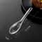 Premium Disposable PP Plastic Soup Spoon Sturdy Takeaway Utensil 2